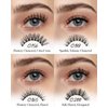 BEYELIAN False Eyelashes Natural Look 20 Pairs Strip Lashes, Wispy Lash Pack Soft 3D Volume Faux Mink Lashes That Look Like Extensions C-MIX-2