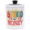 Bingo Gifts, for Women, Men, Ceramic Bingo Money Jar Piggy Bank, Kitchen Home Decor, Funny Coin Jar, Mom Grandma Dad Boyfriend Gift