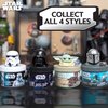 Official STAR WARS Slime, 3-Pack Galaxy Slime Kit, Includes Darth Vader, The Mandalorian, Grogu, Perfect for Goodie Bags, Desk Toys, Star Wars Merch, Star Wars Toys, Bulk Party Favors for Kids 8-12