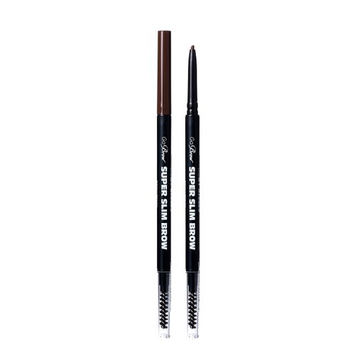 Ruby Kisses Go Brow Super Slim Brow Pencil 2 PACK (Medium Brown)