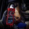 KAIWEETS HT208D Inrush Clamp Meter 1000A True RMS AC/DC Current Amp Meter, VFD, LOZ Mode, 6000 Counts, Measures Current Voltage Temperature Capacitance Resistance Diodes Continuity Duty-Cycle