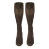 Truform Sheer Compression Stockings, 30-40 mmHg, Women's Knee High Length, 30 Denier, Taupe, Small