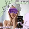 Katty Loy - Gel Eye Mask - Luxury Cooling Eye Mask for Hot Cold Therapy - Reusable Gel Mask Soothes Puffy Eyes & Dark Circles - Cold Eye Mask Relives Headaches, Migraines & Sinus Pain (1 Supplied)