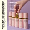 Winky Lux White Tea Tinted Moisturizer SPF 30 Sunscreen for Face with SPF, Makeup Face Moisturizer with Vitamin E, Light