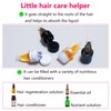 YeulYuuri Hair Oiling Applicator, 3 ml - Portable Root Comb Ball Hair Oil Applicator Bottle, Scalp Massager Hair Growth, Easy to Clean, Hygienic