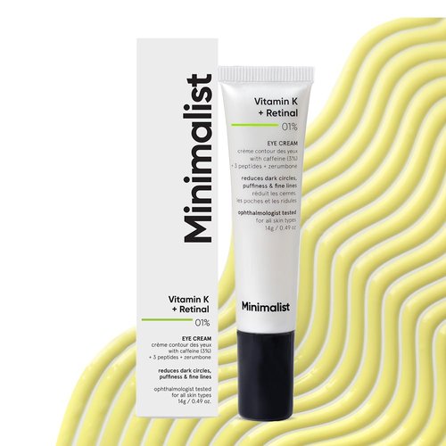 Minimalist Under Eye Cream for Dark Circles, Puffiness, Bags Under Eyes, Wrinkles &amp; Fine Lines | ...