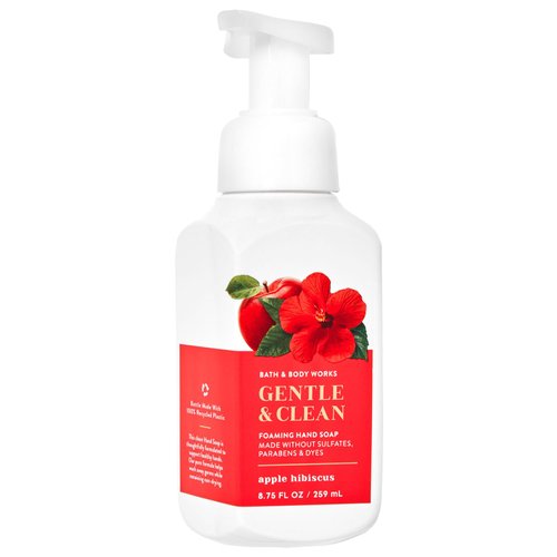 White Barn APPLE HIBISCUS Gentle Foaming Hand Soap 8.75 Fluid Ounce