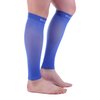 Doc Miller Calf Compression Sleeve 1 Pair 15-20 mmHg Firm Support Graduated for Sports Running Recovery Shin Splints Varicose Veins (Blue, M)