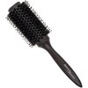 Hercules Sägemann Ceramic Convection Vent Brush with Natural Boar Bristles | Radial/Round Brush designed in Germany - For Hair Drying, Styling, Curling, Adding Hair Volume and Shine