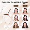 Hair Dye Shampoo 3 in 1, Natural Hair Dye Semi Permanent Hair Color, Gray Hair Cover Up, Ginger Essence shampoo for Color Treated Hair for Women and Men (500ml)