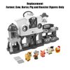 Replacement Parts for Fisher-Price Little People Caring for Animals Farm Playset - GLT78 ~ Replacement Pack of 5 Figures ~ Farmer, Cow, Horse, Pig and Rooster