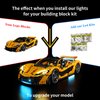 Kyglaring LED Lighting Kit for Lego Technic McLaren P1 Model Set, Compatible with Lego 42172,Lego Sets Not Included(Classic Version)