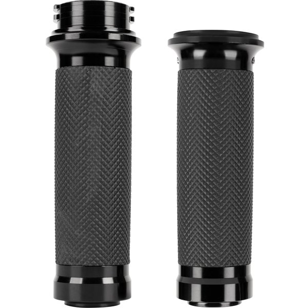 BlueStars Motorcycle Hand Grips 1" Handlebars - Fit for Harley Sportster Honda Yamaha Suzuki Kawasaki Cruiser Motorcycle Bobber Chopper - Nonslip Comfortable Durable