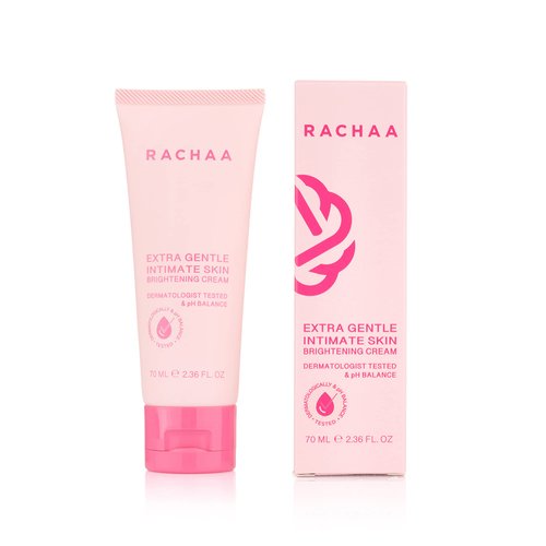 RACHAA Firming Cream for Neck, Inner Thighs, Dark Armpit, Elbows, Knees - Moisturizer, Stretch Marks with Vitamin C, Shea Butter, Jojoba Oil, Vegan, 2.36 FL. OZ