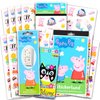 Peppa Pig Sticker Sheet Bundle for Boys and Girls - 14 Sheets Peppa Pig Activity Set with Over 400 Peppa Stickers and More (Peppa Pig Party Favors and Supplies)