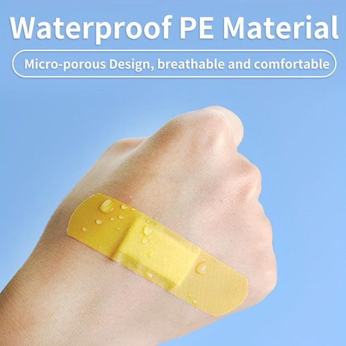 Pack of 150PCs 3INX0.75IN Colorful Adhesive Bandages First Aid