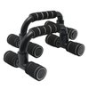 Cooplay 1 pair Push Up Bars for Home Gym Travelling Fitness Workouts Training Exercise (Gray)
