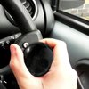 Vehicle Steering Wheel Spinner Knob - Zone Tech Suicide Classic Black Premium Quality Steering Wheel Spinner with Power Handles Universal Fit