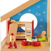 Hape Wooden Doll House Furniture Children's Room with Accessories| 1:12 Scales Miniature Dollhouse Furniture