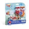 hand2mind Numberblocks One and Two Bike Adventure, Cartoon Action Figure Set, Toy Figures, Toy Vehicle Playsets, Small Figurines for Kids, Number Toys, Math Toys, Stocking Stuffers for Kids 3-5