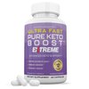 Ultra Fast Pure Keto Boost Extreme Keto Pills 1675MG New & Improved Formula Contains Apple Cider Vinegar Extra Virgin Olive Oil Powder Green Tea Leaf 60 Capsules