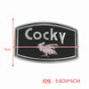 MASOP VOGU Personalized Humor Animal Cocky Bird Men Boys Casual Black Belt Buckles Metal Cowboy Accessories Buckle Suit for 40mm Wide Belt