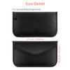 Tuulin 2 Pack Faraday Bags For Car Keys and Cell Phone, Signal Blocking Key Pouch, Anti theft Car Protection, Cell Phone Keyless Entry Fob Signal Blocking Pouch