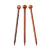 6 Pieces Wood Hair Sticks Japanese Hair Chopsticks for Hair Pins for Women Long Handmade Craft 13cm