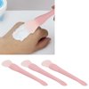 3PCS Double Head Mask Brush, Mask Beauty Body Cream Applicator Tool Flexible Soft Silicone DIY Face Mask Applicator, for Mud Clay Mask Body Lotion