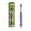 GUM Crayola Metallic Marker Children’s Toothbrush , Soft Bristled Kids’ Toothbrush Set Age 5+ , Suction Cup Base , 2ct
