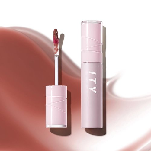 ITY Water Kiss Lip Gloss for Women, Deep Hydration Lip Plumper for Makeup, Lustrous Shine Lip Sheer for Natural Look, 6 Colors, Glossy Pigment, 3g in Taupe Ice