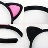 Aslent Cat Ears Headband for Women Costume Cat woman Accessories Make Up Party Favors