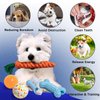 Fanfoobi Puppy Chew Toys For Teething Boredom, 20 Pack Puppies Toys With Interactive Dog Rope Rubber Squeaky Toothbrush Toy Tennis Ball Dog Bowls Nail File For Small Medium Dogs, Puppy Essentials Gift