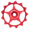 11T/13T Derailleur Pulley Aluminium Alloy Wheel Rear Derailleur Pulley Wheel Pulley (13T Red)
