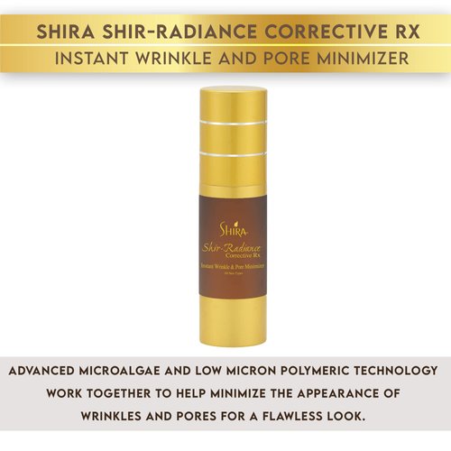 Shira Shir Radiance Corrective RX Instant Uniquely Formulated Instant Wrinkle and Pore Minimizer Flawless Complexion Reduce Pores Fine Lines and Wrinkles 30 ml