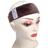 gexworldwide GEX Wig Grip Band Flexible Velvet Scarf Head Hair Band Wig Band with Adjustable Fastern (Dark Brown)