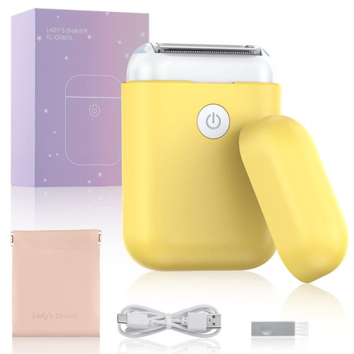 Electric Leg Shaver for Women, YBLNTEK Cordless Lady's Shaver, Womens' Electric Razor for Legs and Arms, Womens Body Hair Removal Trimmer, Waterproof Wet &Dry Shaver, USB Rechargeable