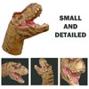 Gemini&Genius Finger Dinosaur Hand Puppets, Realistic Dinosaur Toys, Dinos Finger Puppet, Great Toys or Gifts for Kids T-Rex Spinosaurus Raptor Carnotaurus Triceratops Toys (5Pcs)
