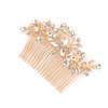 DaXi Wedding Hair Side Combs Bridal Hair Combs Bridal Shower Hair Clips for Brides and Bridesmaids