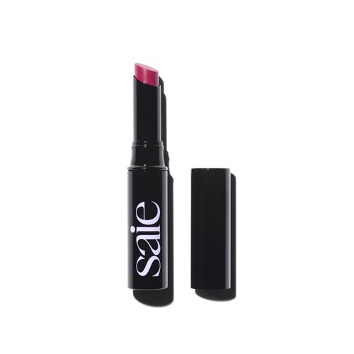 Saie Lip Blur Soft Matte Lipstick - Long Lasting Lipstick with Hydrating, Buildable Coverage - En...