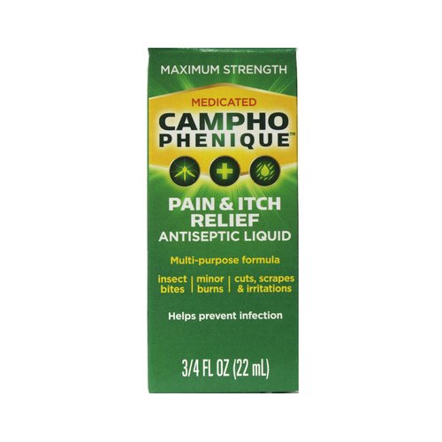 Special pack of 6 CAMPHO PHENIQUE LIQUID 0.75 oz
