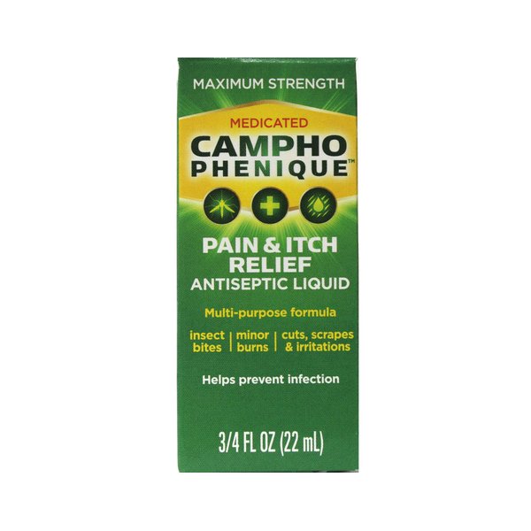 Special pack of 6 CAMPHO PHENIQUE LIQUID 0.75 oz