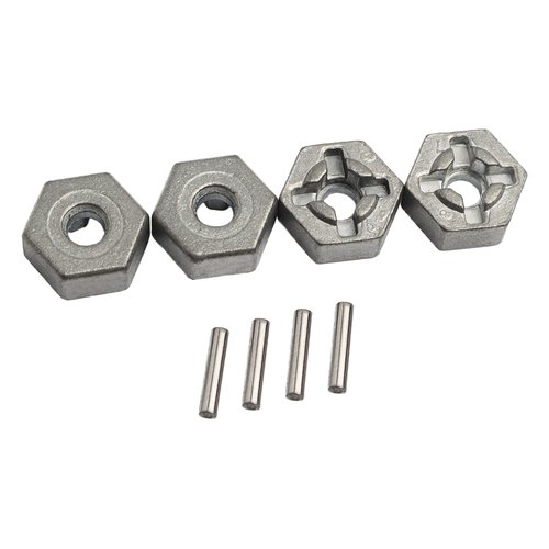 GDOOL Spare Parts Aluminum Alloy Wheel Hub Hex 25-ZJ09 LG-ZJ09 920-ZJ09 for 1:10 9125 9155 9156 S920 S921 RC Car(4 PCS)