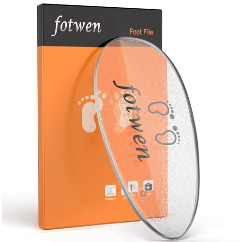 Updated 2023 Nano Foot Scrubber Callus Remover, Foot Care Pedicure Tool, fotwen Foot File with Nano-Level Grinding Points, Great for Dead Skin Removal, Cracking, Wet and Dry Feet…