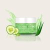 Grospe Hydrating Hyaluronic Acid Face Mask - Cooling Gel Mask with Cucumber Extract for All Skin Types - Overnight Sleeping Mask for Deep Moisturizing After Sun Care and Acne Improvment