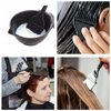Hair Coloring Brush Kit - 3 Pcs Hair Dye Brushes with Applicator for Salon and DIY Home Hair Tinting (Black)