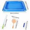 MIDOCCHIO Fishing Toys for Kids 3-5,Magnetic Fishing Pool Toys Game for Kids - Water Table Bathtub Kiddie Party Toy with Pole Rod Net Plastic Floating Fish Toddler Gifts.