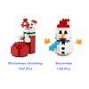 Anditoy 4 Pack Christmas Building Block Toys for Kids Boys Girls Teens Christmas Stocking Stuffers Gifts Party Favors