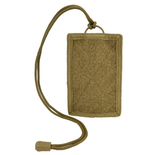 HAZARD 4 Badger: Neck Lanyard w/Key Ring and Credit Card Organizer - Coyote