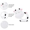 Baby Silicone Teether,Sensory Chew Toys,BPA Free Soft and Effective Infant Teething Pain Relief Toys,Freezer Safe,Food Grade Silicone,Best Shower Gift for Boys and Girls (Cow)